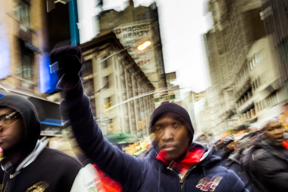 BLACK LIVES MATTER PROTEST NEW YORK MILLIONS MARCH - copyright 2015 Sven Zellner/Agentur Focus