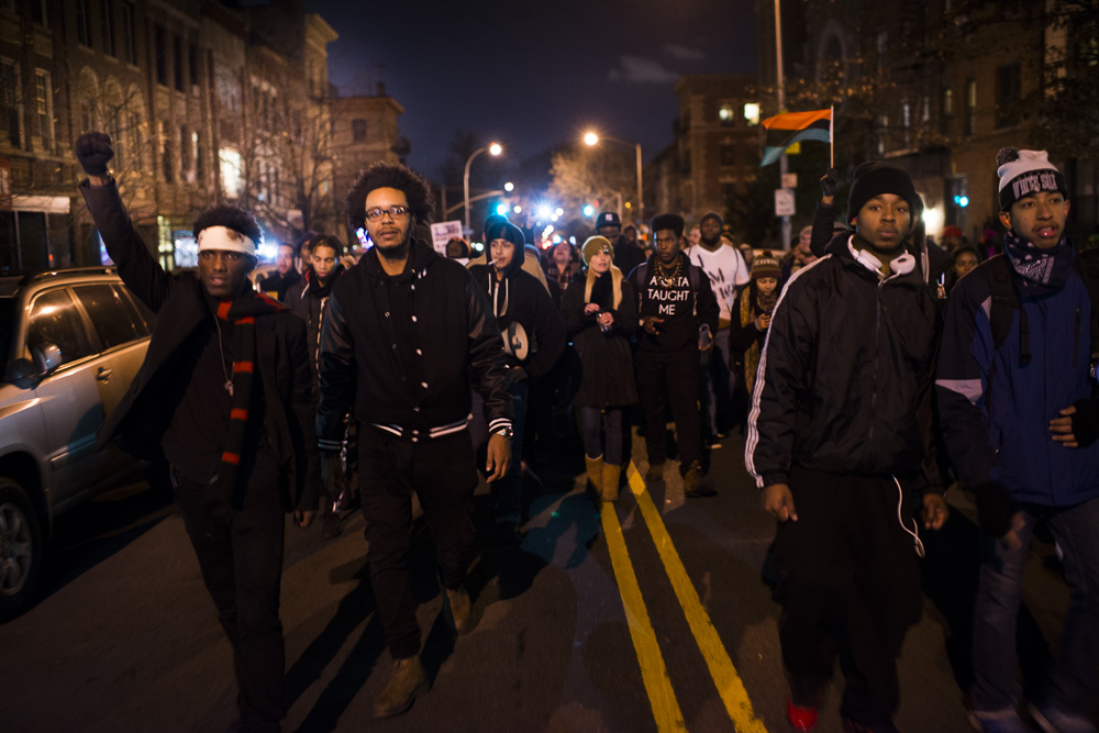 BLACK LIVES MATTER PROTEST NEW YORK MILLIONS MARCH - copyright 2015 Sven Zellner/Agentur Focus