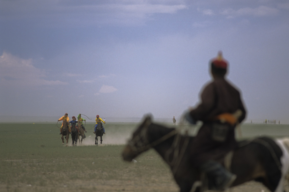 Naadam Horse Race Mongolia, Pferderennen Mongolei  - copyright 2013 Sven Zellner/Agentur Focus